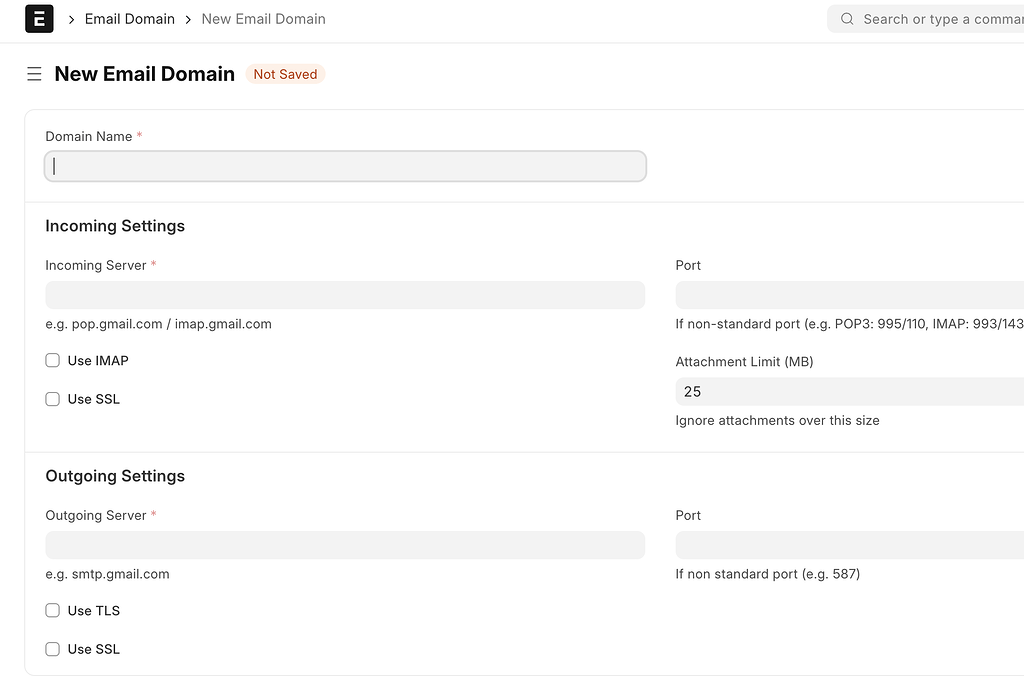 Example Email Address Field Missing ERPNext Frappe Forum example-email-address-field-missing-erpnext-frappe-forum