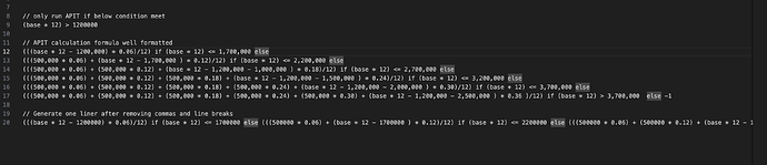ERPNext APIT Logic - Python