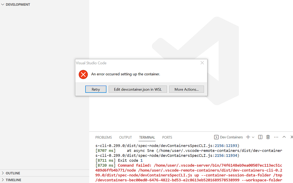 Can t Connect To Frappe Container In Dev Mode App Development can-t-connect-to-frappe-container-in-dev-mode-app-development