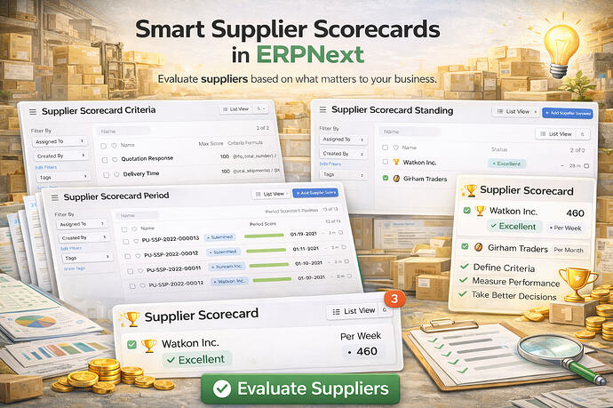 final supplier score card