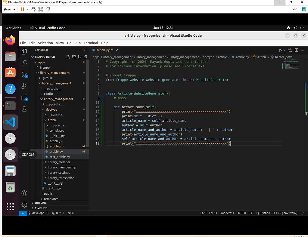 Field value is not getting displayed on the front end - Frappe ...
