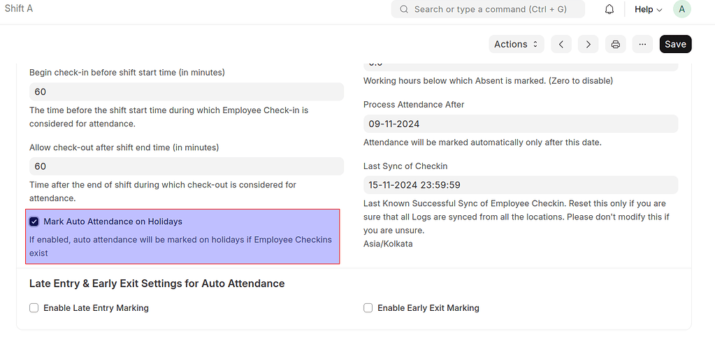 Marking Attendance on Holidays - Frappe HR - Frappe Forum