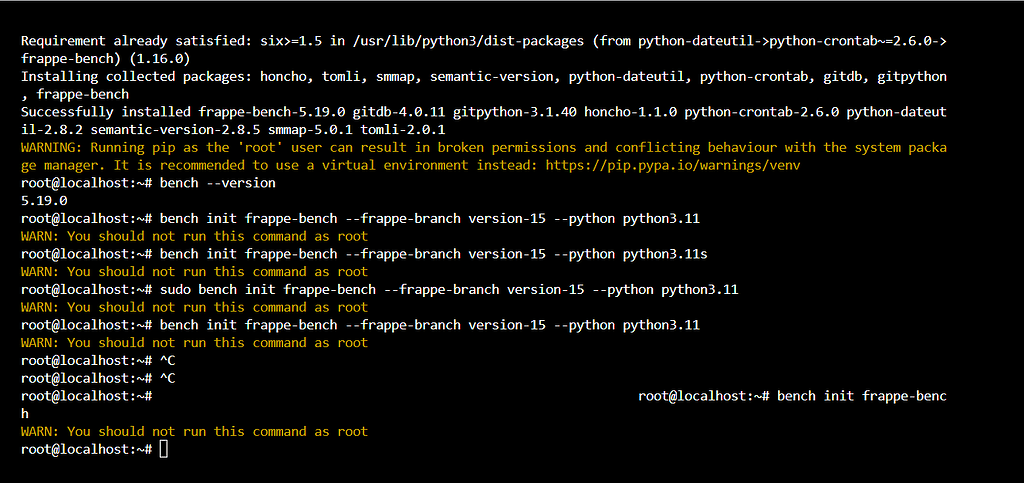 Error When Install Frappe-ERPNext Version-15 In Ubuntu 22.04 LTS ...