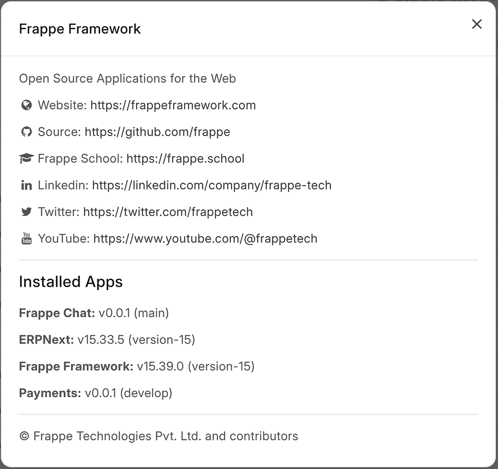Updating v15 to the latest version - ERPNext - Frappe Forum