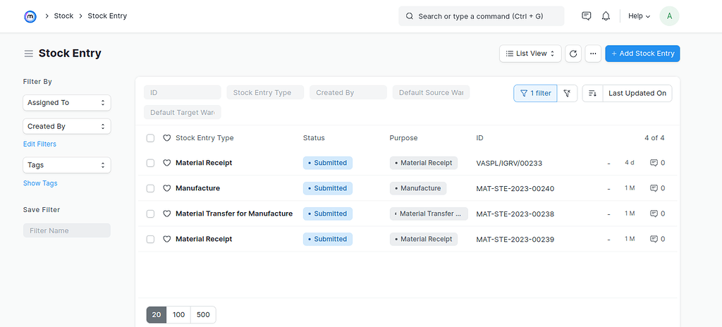 Can I add the created By in List view - ERPNext - Frappe Forum