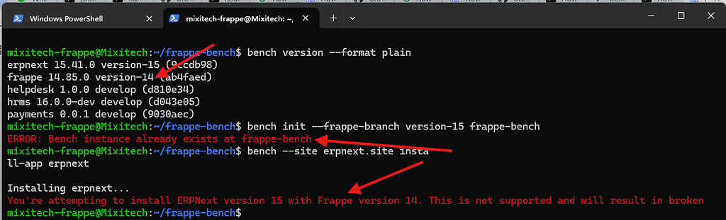 How to upgrade frappe 14 to 15? - ERPNext - Frappe Forum