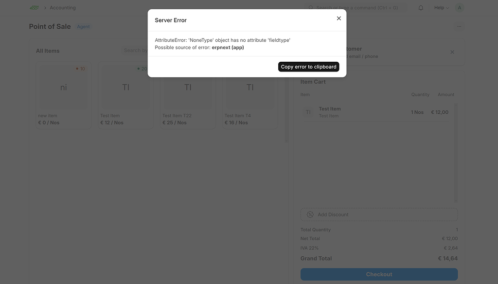 AttributeError: 'NoneType' object has no attribute 'fieldtype' Possible ...