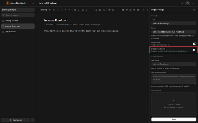 disable-indexing
