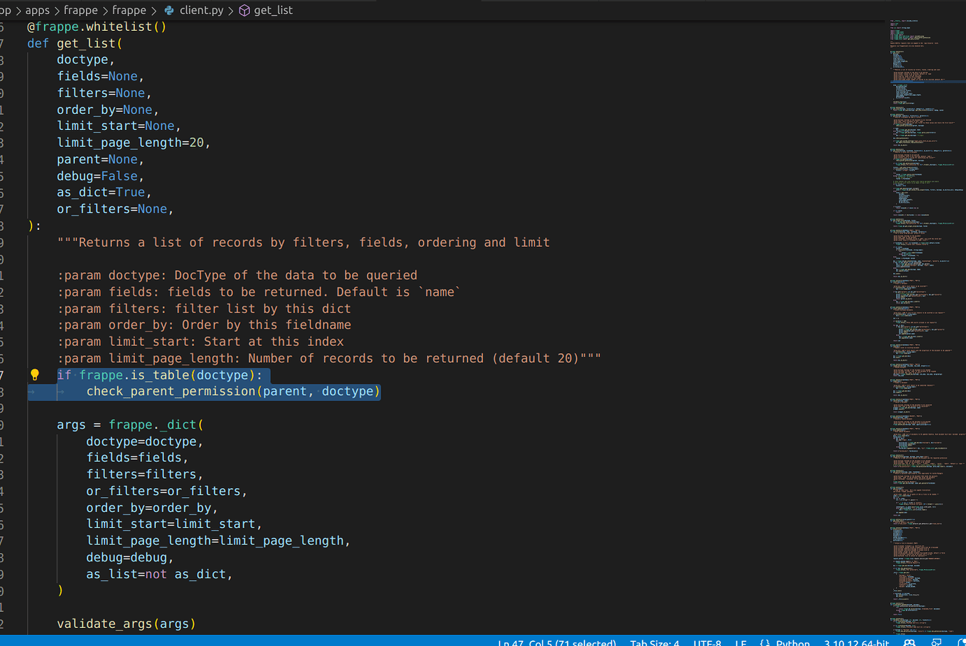 Permission Error When Fetching Details from Child Table using ...