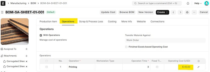 printing issue