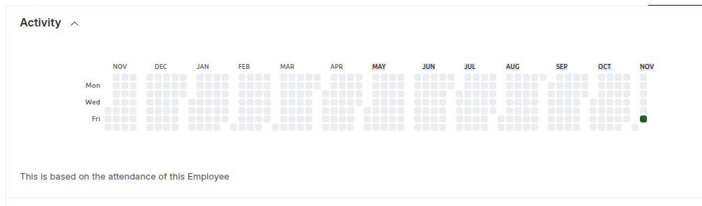 i want to add colors to this calendar section like green for present and red for absent etc