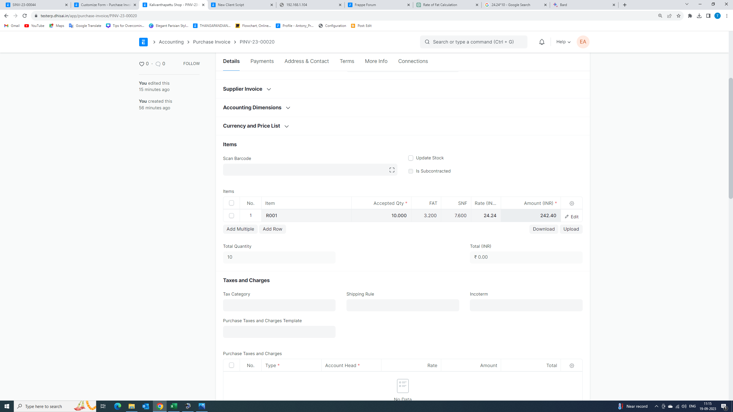 How To Add Custom Field Calculation? - ERPNext - Frappe Forum