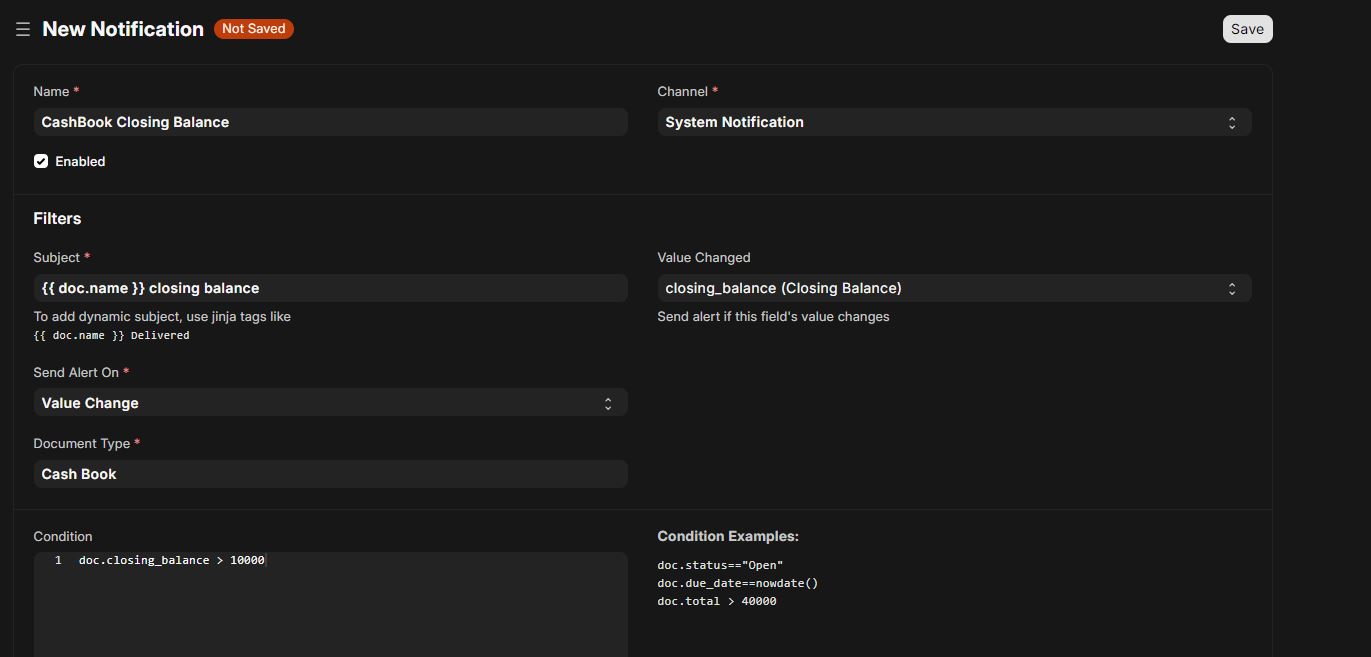 Custom Reminder Help - Customize ERPNext - Frappe Forum