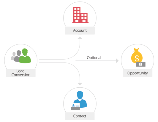 Zoho CRM Lead Conversion Process