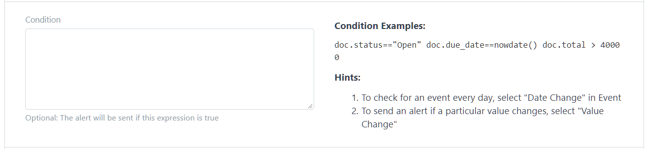 ERPNext_Email-Alert_Condition