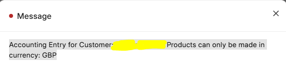 Quotation Error