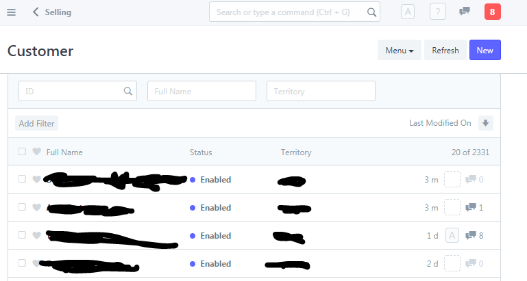 How to change the default value for filters List views