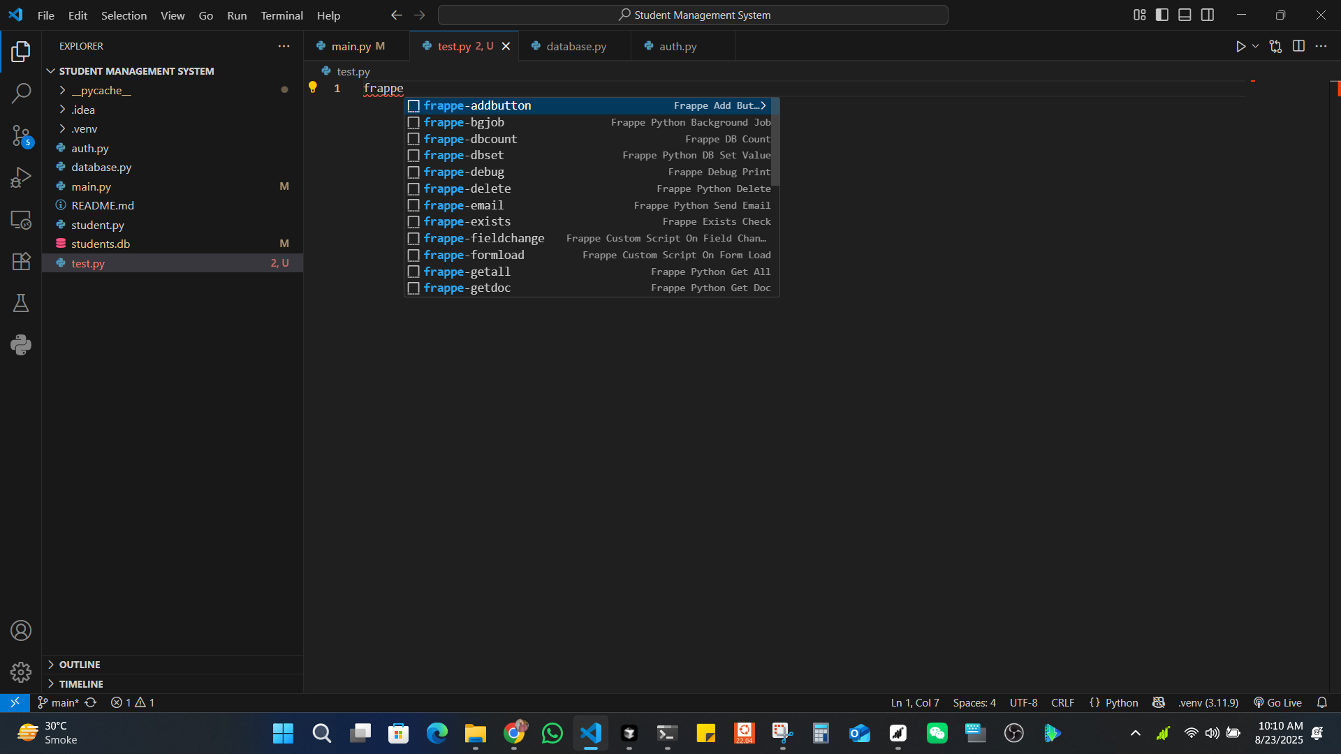 New VS Code Extension: Frappe/ERPNext Snippets - Frappe Framework ...