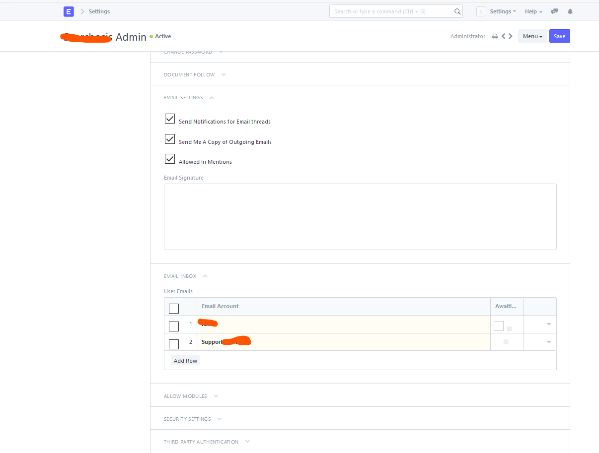 How To Get Email Icon Or Is It Dicontiuned ERPNext Frappe Forum