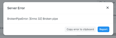 broken-pipe