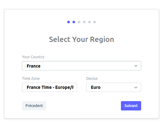 Select Your Region