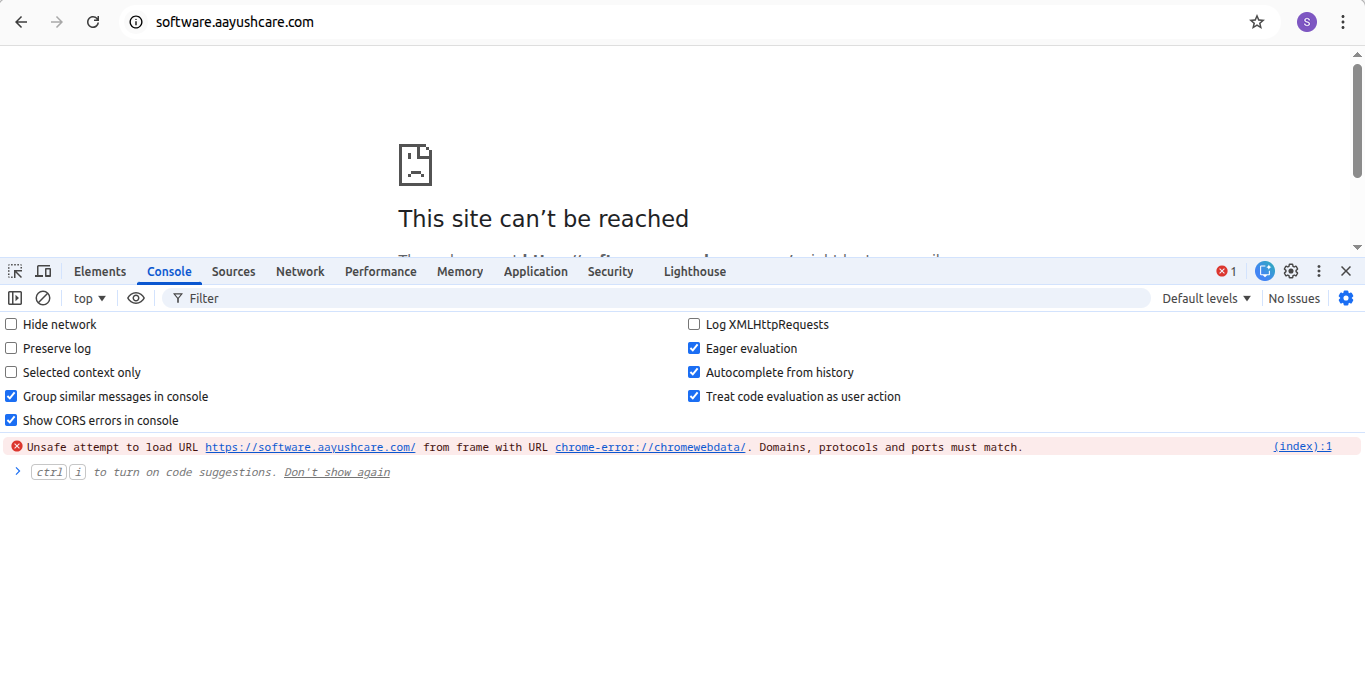 Site not opening - Frappe Forum