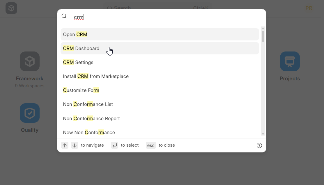 How to get CRM icon on ERPnext desktop page? - Selling/CRM - Frappe Forum